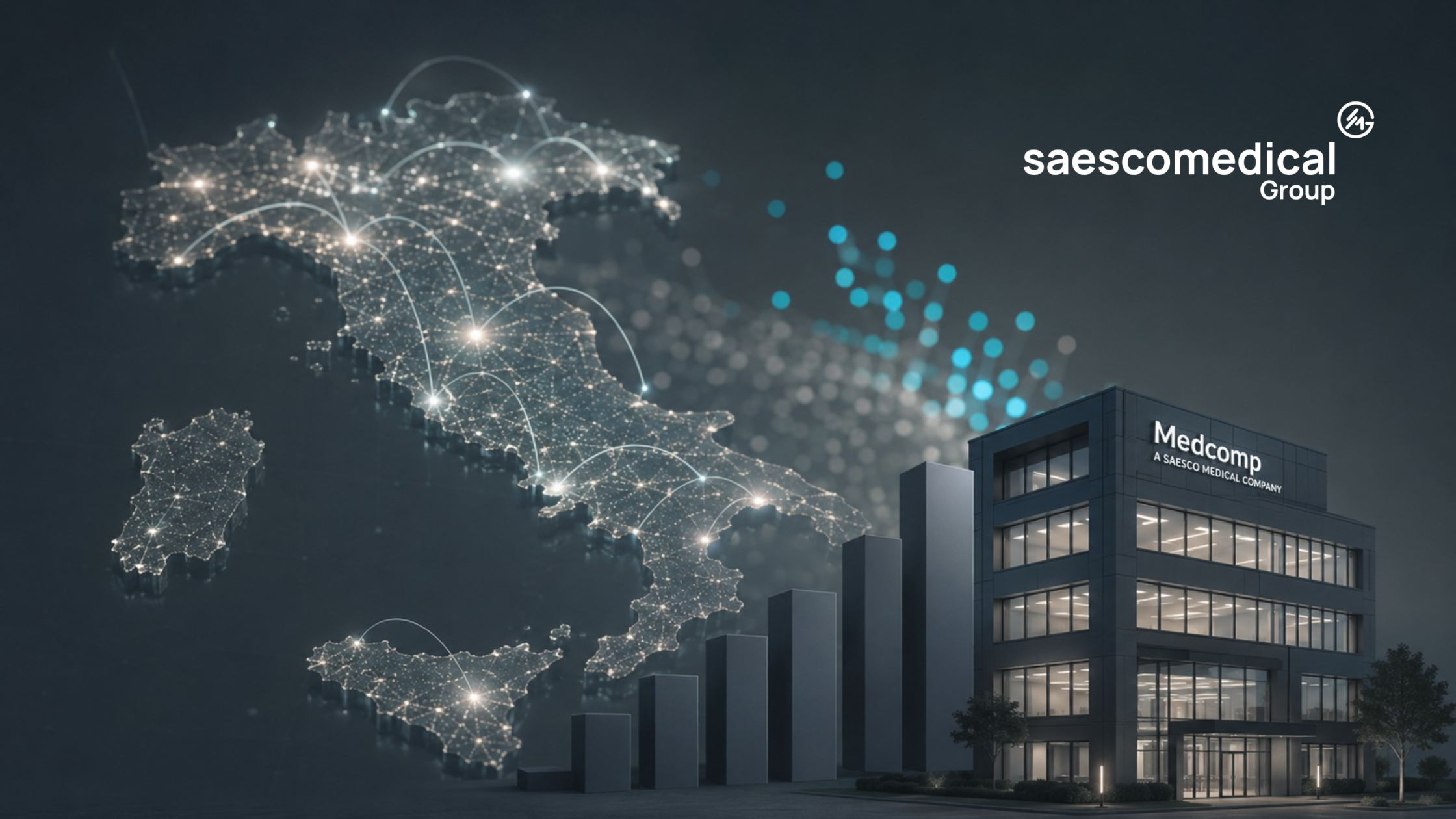 Saesco Medical strengthens its presence in Italy through the acquisition of Medcomp S.r.l.